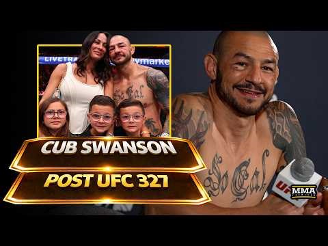 Cub Swanson Reflects On Career After UFC 327 Win: 'I'm Over It, Fighting Is Painful'