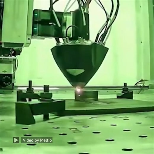 Containerized Metal Additive Manufacturing by Snowbird Technologies This video shows a timelapse of a stainless steel piston produced using Snowbird Technologies’ SAMM Tech system, a large-format hybrid manufacturing platform with a 3 ft × 3 ft × 3 ft build volume. Equipped with Meltio’s wire-laser 3D printing head, the system enables metal additive manufacturing in compact or remote environments. It also incorporates automatic wire-switching functionality, allowing fabrication of components fro