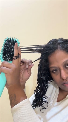 Styling Trick to Fix Crown Curls #curlyhair