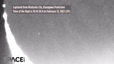 Space Rock Slammed Into Moon - The Explosion Was Seen From Japan