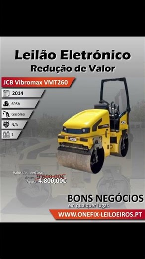 ⚖ Oportunidades 🚧 Cilindro JCB VMT 260 💥