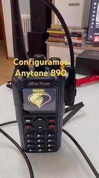 Configuramos Anytone 890 con el PC.