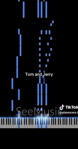 Learn the Tom and Jerry Theme on Piano Easy Tutorial