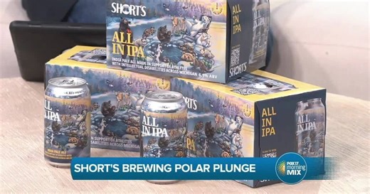 Short's Brewing releases limited-edition IPA honoring Special Olympics Michigan