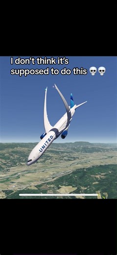 Plane Wing Flex Test in Aerofly Flight Simulator