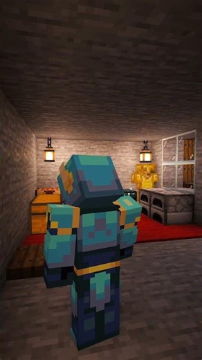 Easy Mountain House Tutorial #minecraft