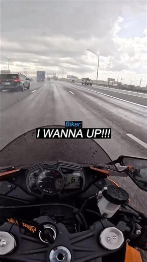 Does Rain Just Tickle Bikers?! 🏍️😅