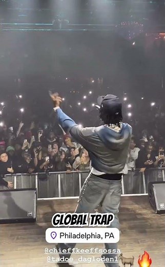 CHIEF KEEF PERFORMS FANETO IN PHILADELPHIA