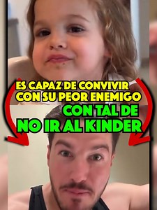 Mariel no quiere ir al kinder con Samuel