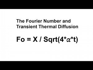 The Fourier Number and Transient Thermal Diffusion
