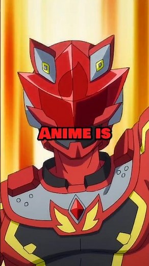 This NEW Anime is about a POWER RANGER #shorts