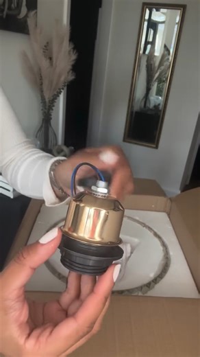 We are really happy about this beautiful light fixture. It looks amazing and was very easy to install.