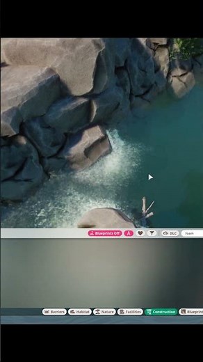 Planet Zoo Water Tutorial - Rivers & Streams | #shorts