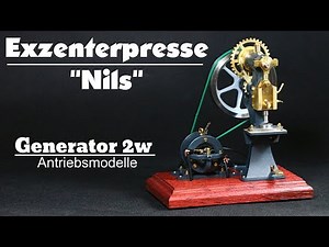 Exzenterpresse Antriebsmodell von Bengs Modellbau