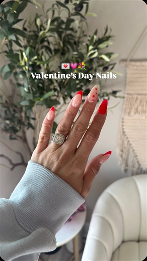 Tonya Morris on Instagram: "FINALLY!! After 13 years living here the salon of my dreams has opened and I found them 😏🤏🏼 I’ve been dying to find a place who does #gelx nails & amazing / fun designs. 📍 @curvenailstudio in Reston I also have very sensitive nail beds & they took their time on my nails which means I wasn’t burned. Also Meg is hella talented. She does some amazing designs if that’s what you love! They also do ALL the things if gel x isn’t your thing. #valentinesdaynails #vdaynails