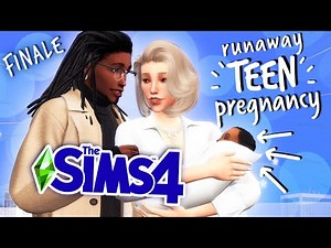 Olivia FINALLY got everything she ever wanted!! || Sims 4 Pregnant Teen Runaway Challenge FINALE
