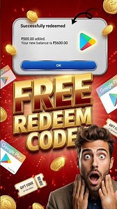 100% FREE (Redeem Codes) free redeem code app google play redeem code | how to get free redeem code