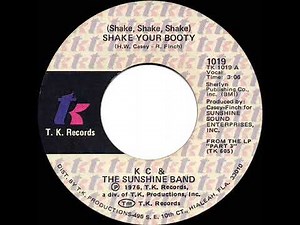 1976 HITS ARCHIVE: (Shake, Shake, Shake) Shake Your Booty - K C & The Sunshine Band (#1--stereo 45)