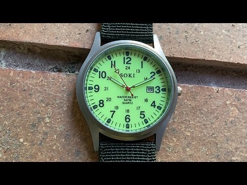 Soki field watch review - budget watch to the extreme!