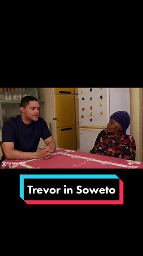 Looking back at when Trevor visited his grandma in South Africa to talk about his childhood and her life under apartheid. #TDSThrowback #DailyShow #foryoupage #fyp #trevornoah