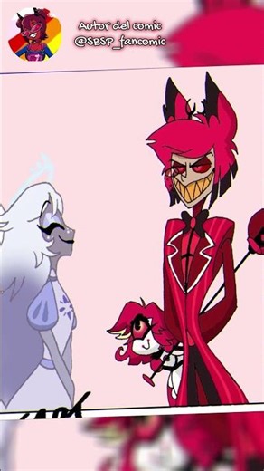 Alastor gets nervous around Emily 📻👼 Hazbin Hotel Comic Dub