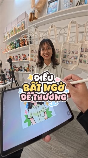 3.3M views · 32K reactions | khả năng vẽ chibi một người trong 5p của pun đã làm mọi người bất ngờ hihi #punart #procreate | Trần Huy Phụng | Facebook