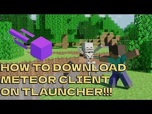 Minecraft How to download Meteor Client on 1.19.4 ( Tlauncher/CRACKED)