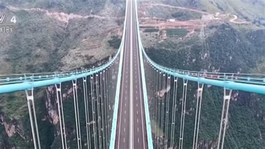 World's tallest bridge opens to drivers willing to drive 2,000ft over a river canyon