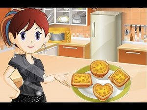 Tartaletas de crema de huevo y banana| Juegos de cocinar con Sara