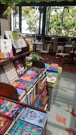 Hidden Bookstore and Cafe in Bangalore| Champaca Bookstore | Places to visit in Bangalore!
