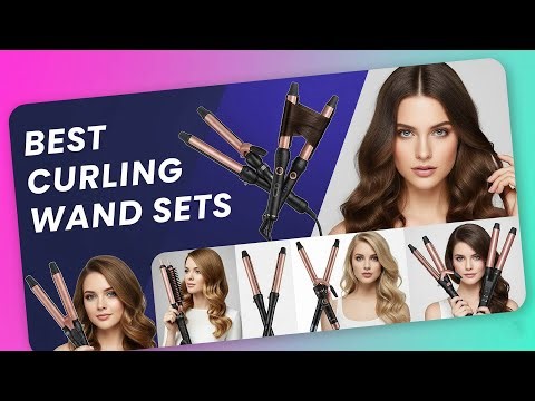 TOP 5 Best Curling Wand Sets 2025 | best curling wands for thick hair