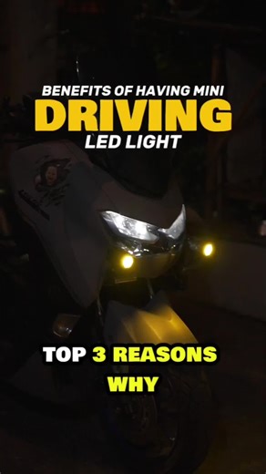 Benefits of Mini Driving Light for Motorcycle Riders