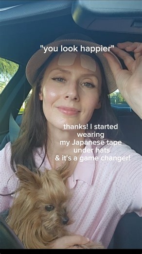 Natural Face Bible |OG of Face Taping | Natural aging | Do you get your forehead "scrunched" under hats causing lines? If yes, THIS is your sign to start wearing tapes under hats 10/10 ❤️‍🔥... | Instagram
