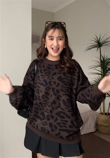 Sweater Leopard: Motif Gemes untuk Gaya Santai