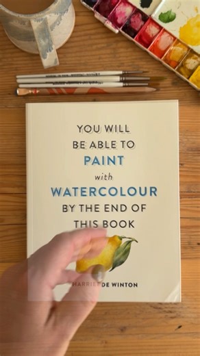 Choose your own watercolour adventure with my new book, ‘YOU WILL BE ABLE TO PAINT WITH WATERCOLOUR BY THE END OF THIS BOOK’! Whether you're a complete beginner looking for a new hobby, or an experienced painter wanting to work on their technique, this book teaches you all the watercolour essentials through engaging, fun tutorials. Grab yours now 🎨 #watercolourart #watercolortechnique #watercolourpainting | De Winton Paper co