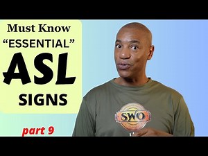 Essential Common ASL Signs (part 9) | American Sign Language | Signing Time | ASL