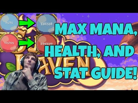 Sun Haven Max Mana, Health and Stat Guide!