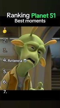 Ranking the funniest scenes in planet 51 🤣 #ranking #planet51