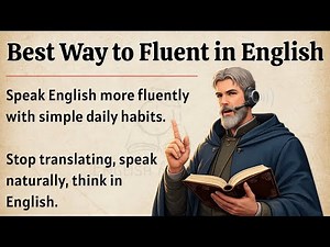 Best Way to Sound More Fluent in English | Improve Your English Fluency | English Speaking Practice