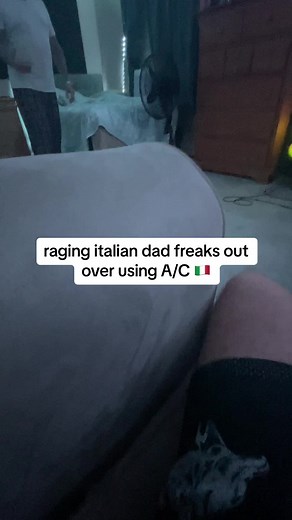 Angry Italian Dad's Hilarious Reaction to Air Conditioner Mishap