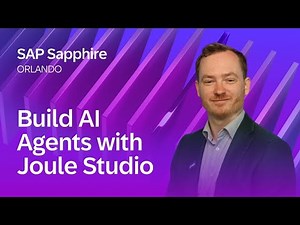 Build AI Agents with Joule Studio | SAP Sapphire Orlando 2026