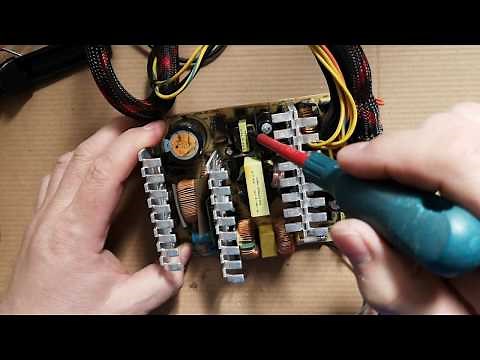 PC Netzteil mit fehlerhafter Standby Spannung, Fehlersuche und Reparatur