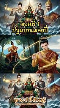 พระอภัยมณี ตอนที่ 1: ปฐมบทเพลงปี่และมหันตภัยใต้สมุทร #พระอภัยมณี
