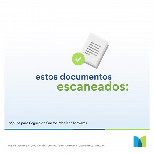 Conoce los documentos que necesitas para tramitar tu reembolso en línea. | MetLife México