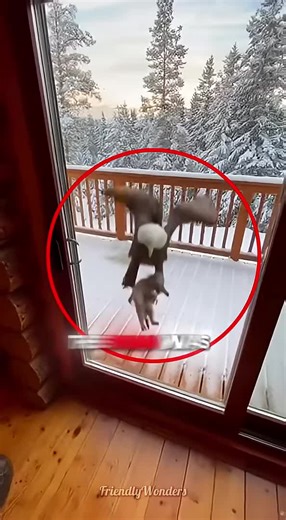 Heartwarming Story of an Eagle and a Wolf Pup