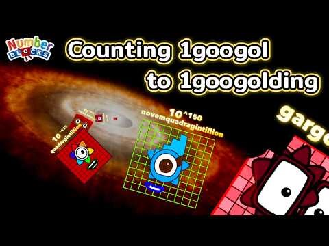 Numberblocks Counting 1googol to 1googolding(1e500)