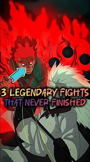 3 Legendary Fights in Naruto That Never Finished 🤯🔥 | Anime BLAH
