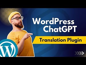 Translate WordPress with ChatGPT - Here's how...