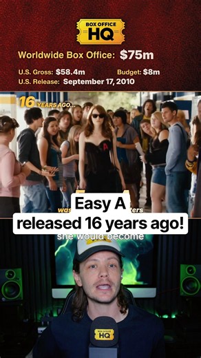 16 years ago ‘Easy A’ was released!