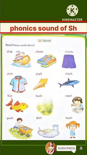 SH Digraph Sound | sh sound words | ABC Phonics Song with Sounds #viral #kids